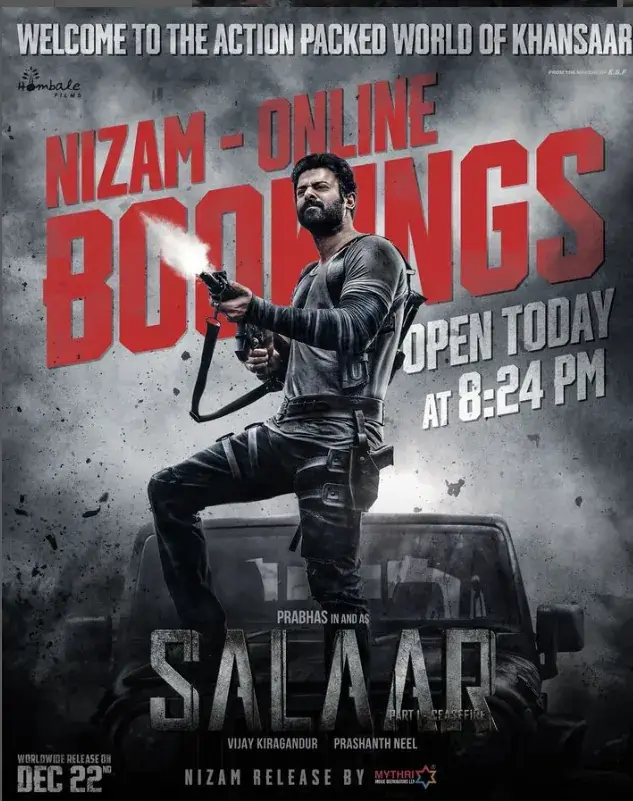 Salaar Advance Booking