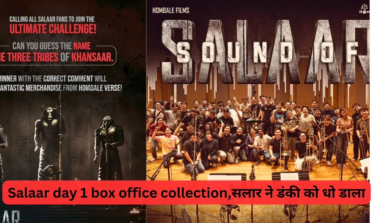 Salaar day 1 box office collection